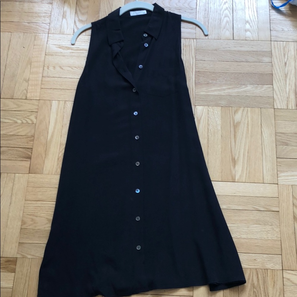 Equipment Button Down Tank Dress